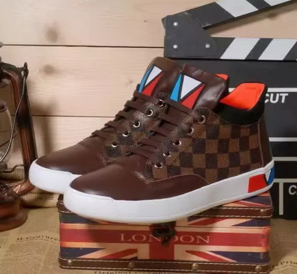 LV High-Top Fashion Men Shoes--027